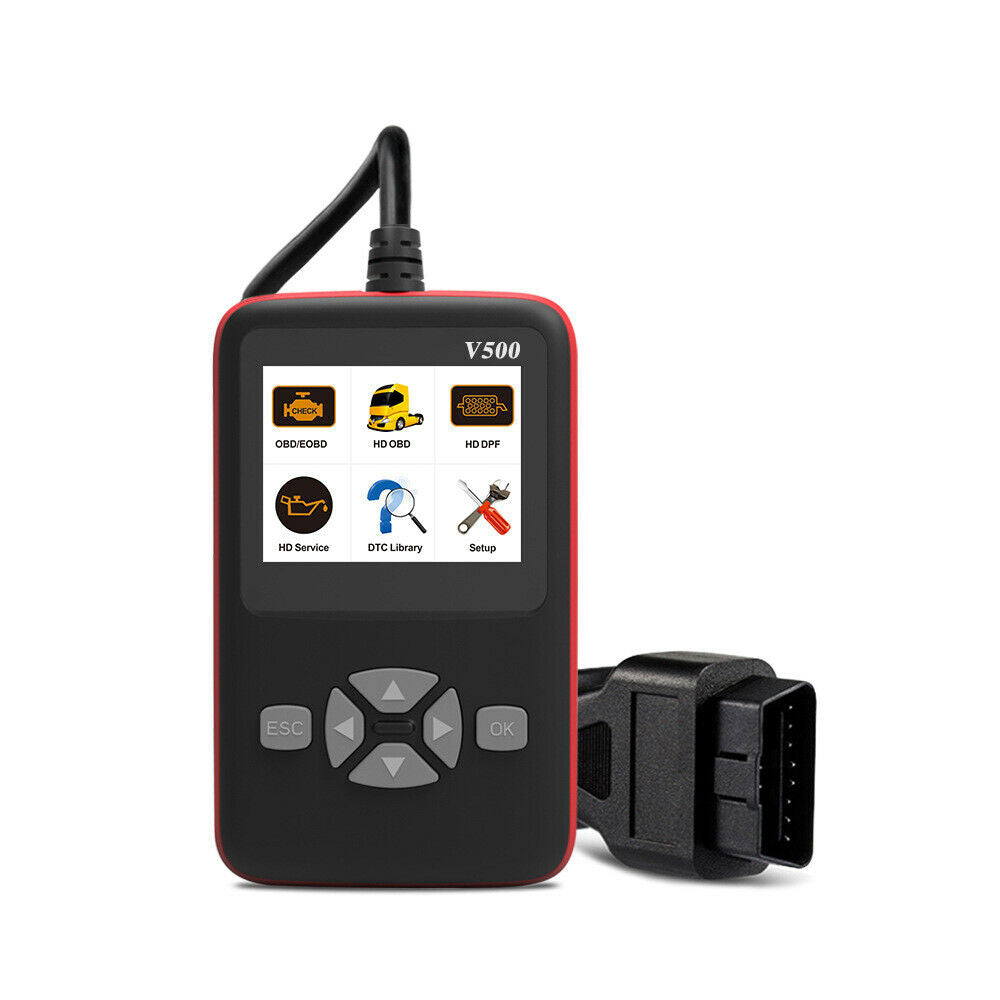 Car Truck OBD2 Scanner Fault Diagnostic Code Reader Tool w/ Color Screen -  SANNCE Store