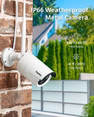 3MP 10-Channel Wireless CCTV PT & Bullet Camera System, 8MP NVR, 3MP Pan & Tilt WiFi IP Cameras, Audio Recording, AI Human Detection, Work With Alexa (2xPT Camera, 8xBullet Camera and 8MP 10CH NVR)