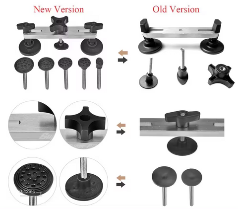 High-Quality Car Dent Removal Kit Powerfully Pops Car Dents Paintless Dent Repair Kit With Bridge Puller