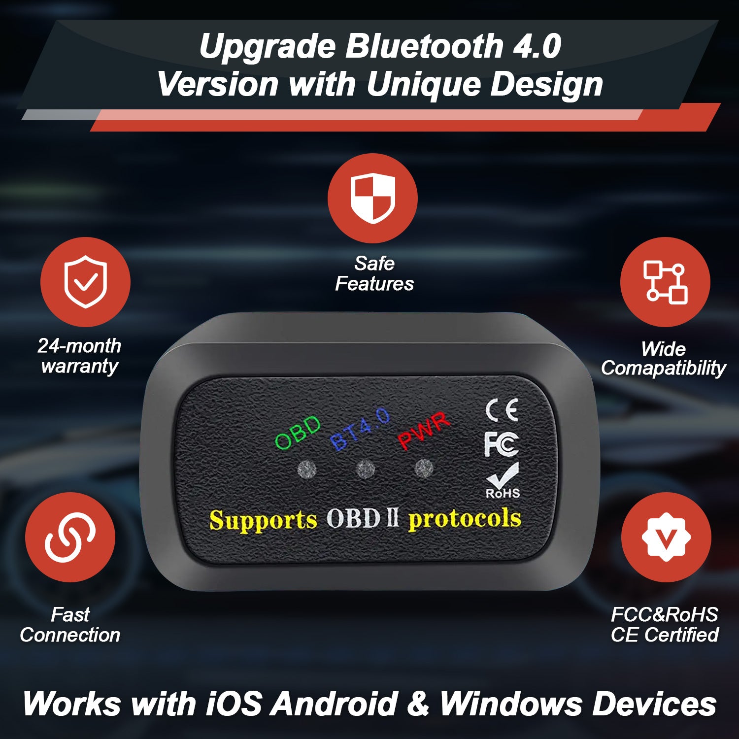 Scanner OBD Bluetooth Android
