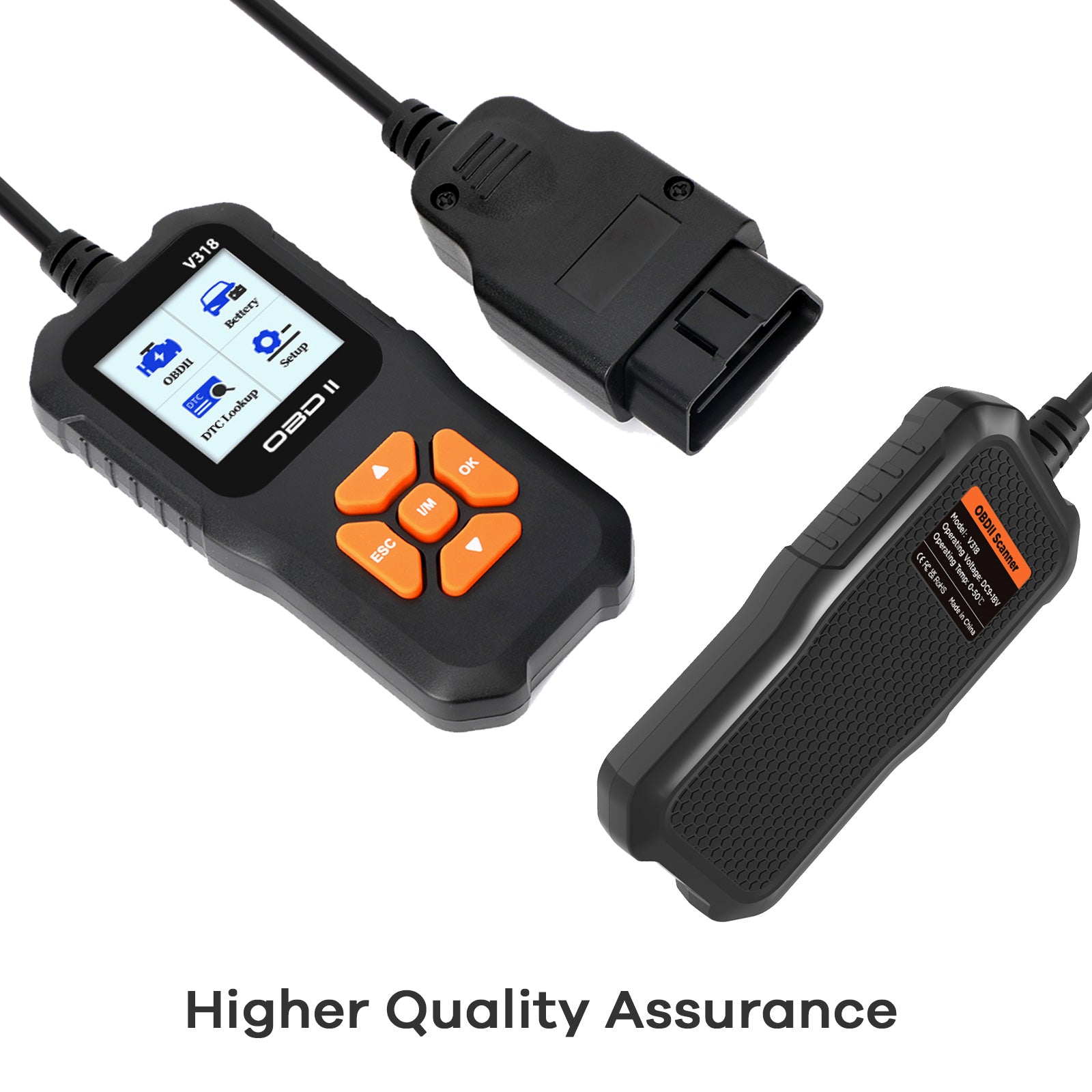 Car Truck OBD2 Scanner Heavy Duty Truck Automotive 2 in 1 DPF Oil Reset  CR-HD Fault Diagnostic Code Reader Tool w/ Color Screen